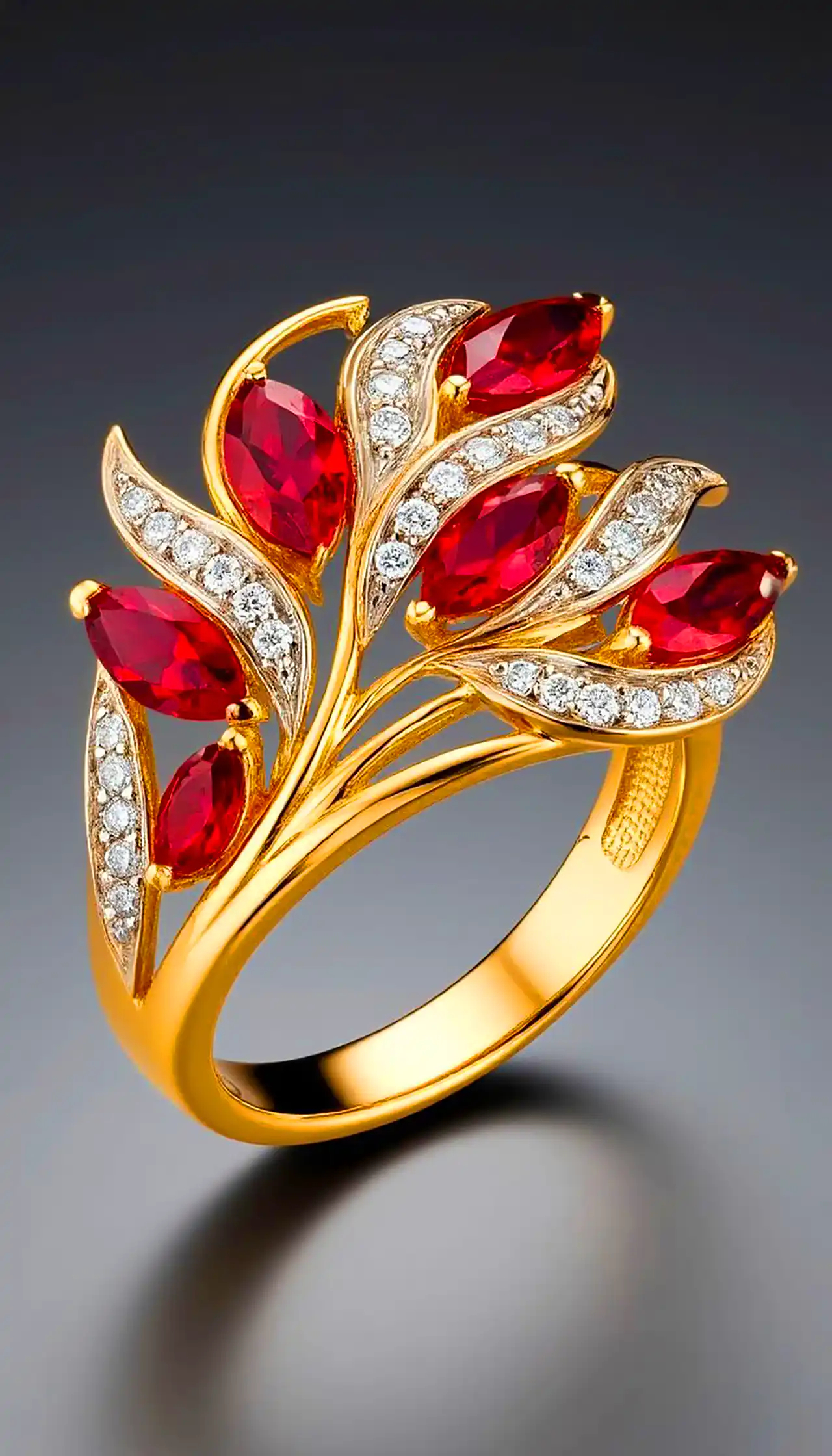 مدل انگشتر طراحی شده با هوش مصنوعی