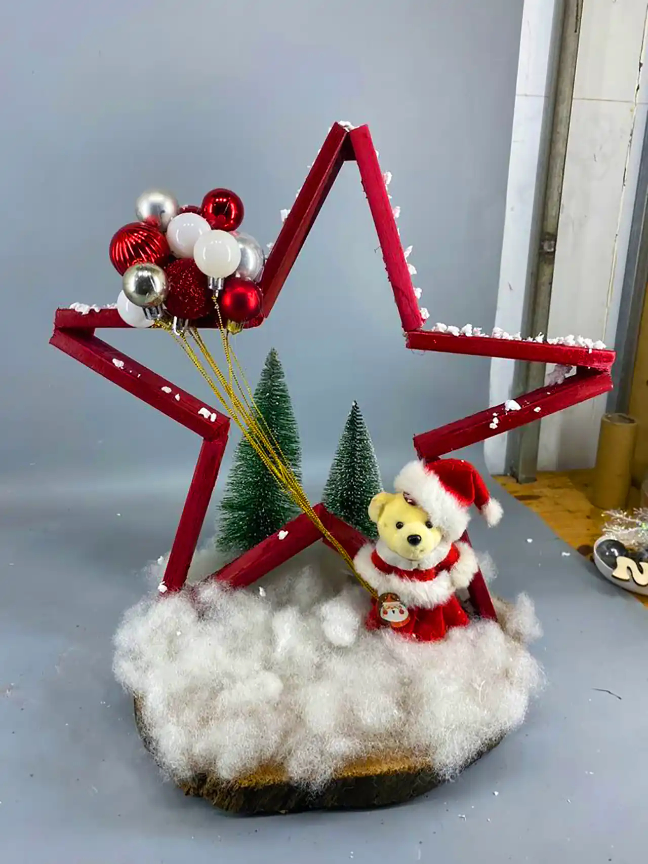 تزئینات کریسمسی با وسایل ساده 