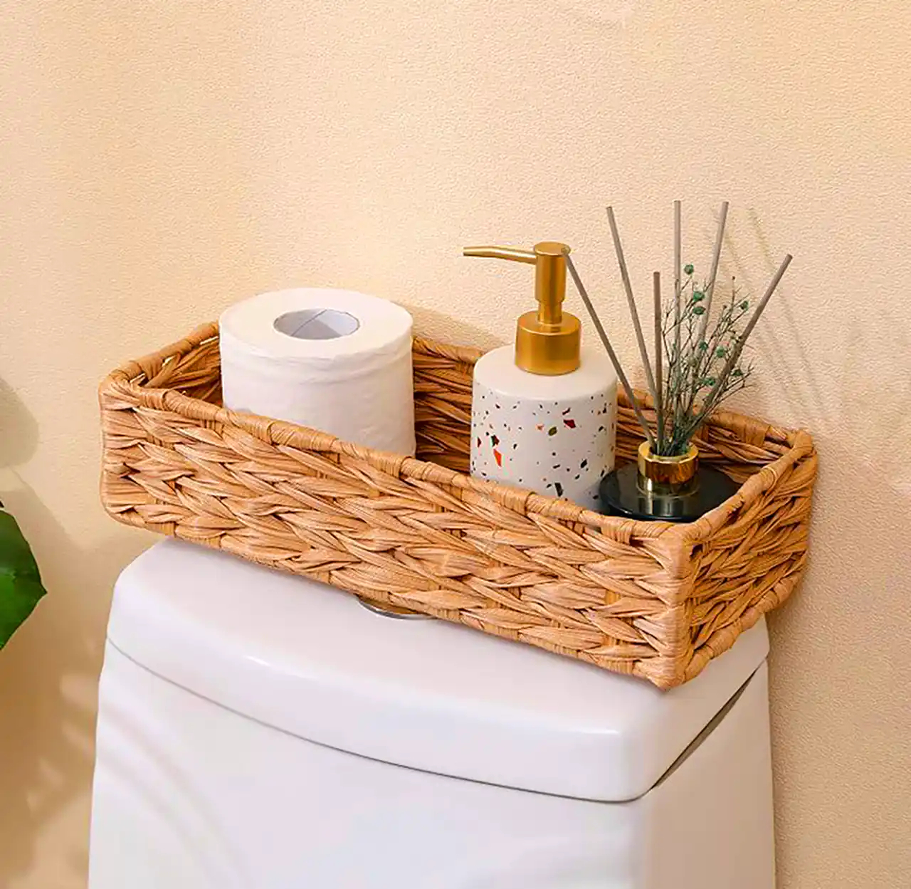 سینی حصیری تزئینی بهداشتی 