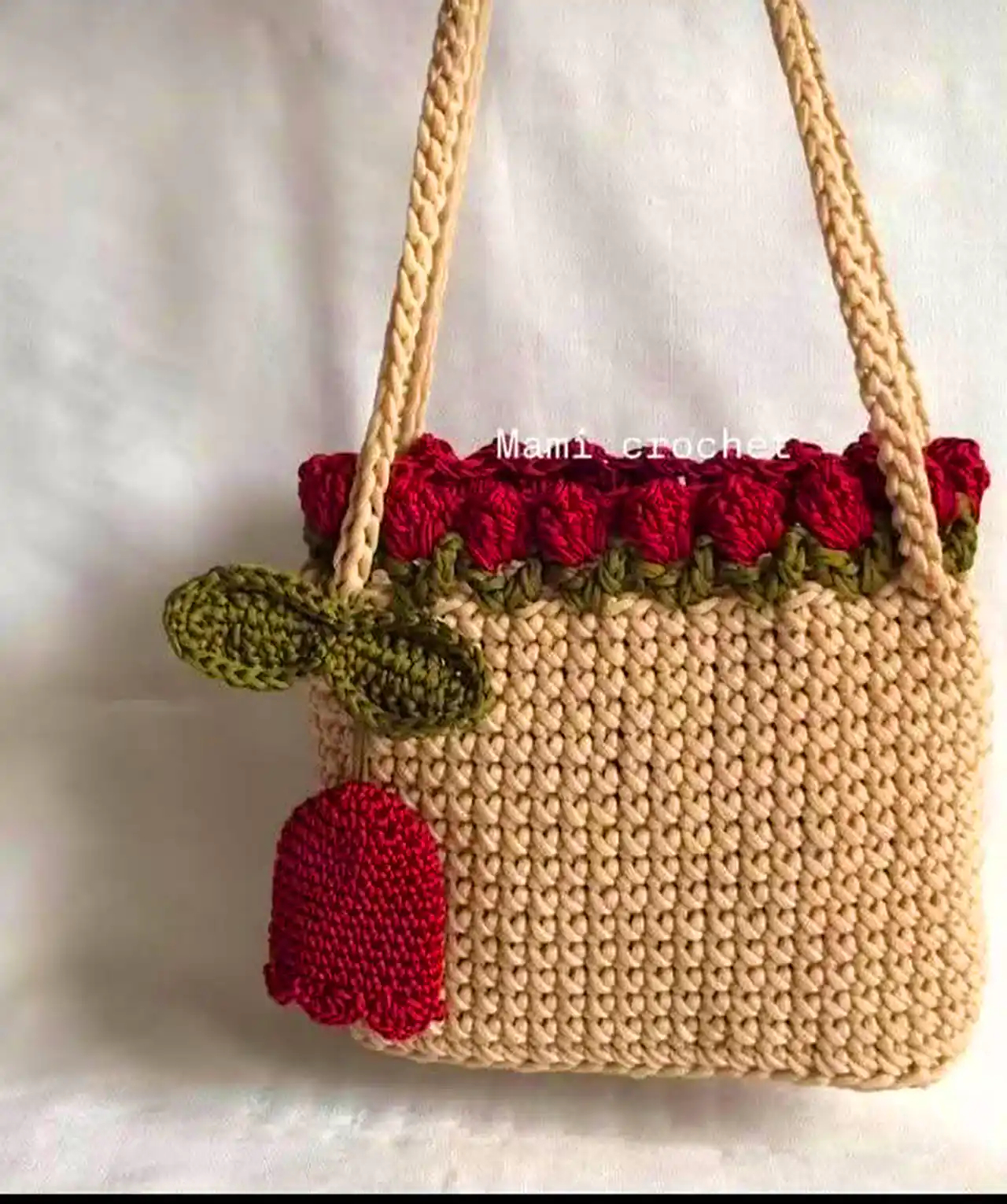 کیف قلاب بافی دخترانه