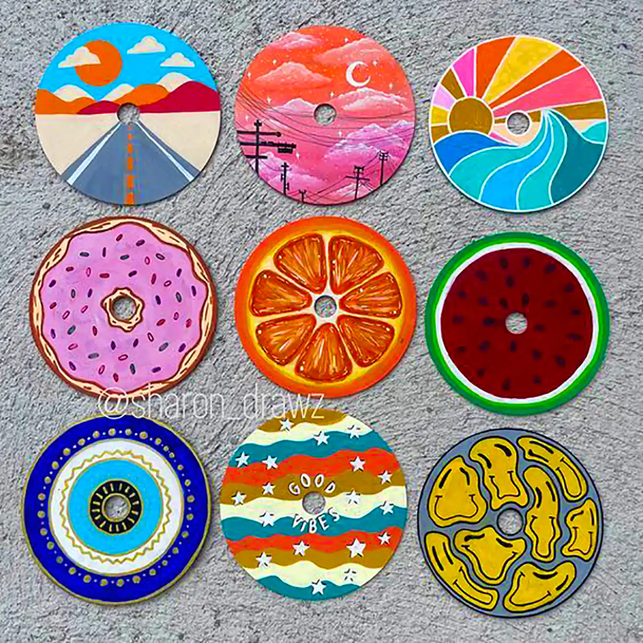 خلق دکوری با سی دی خام