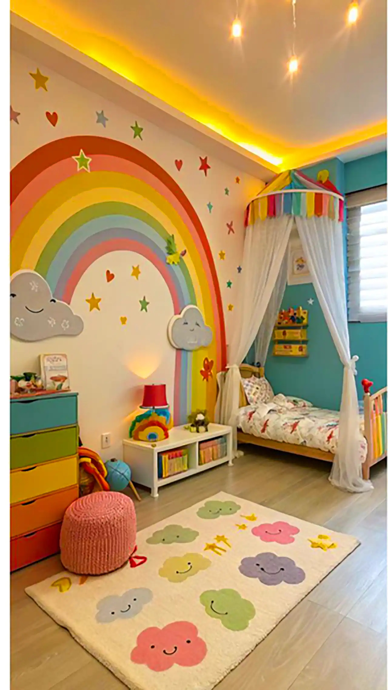 دکوراسیون فانتزی اتاق کودک