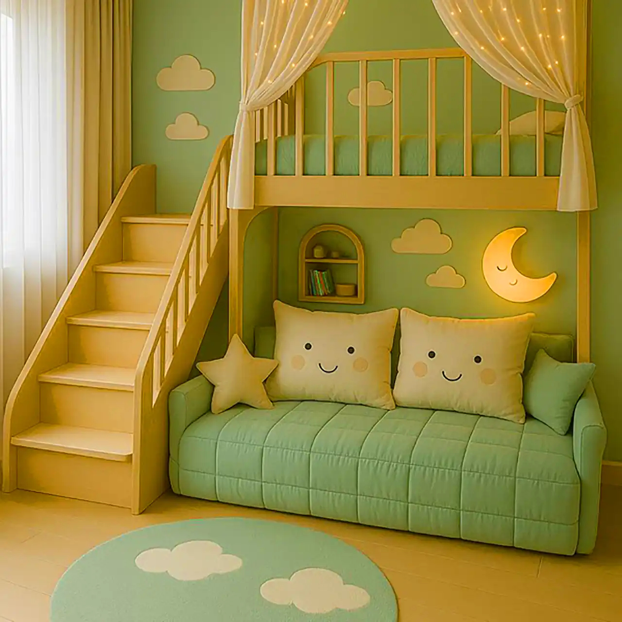 دکوراسیون فانتزی اتاق کودک