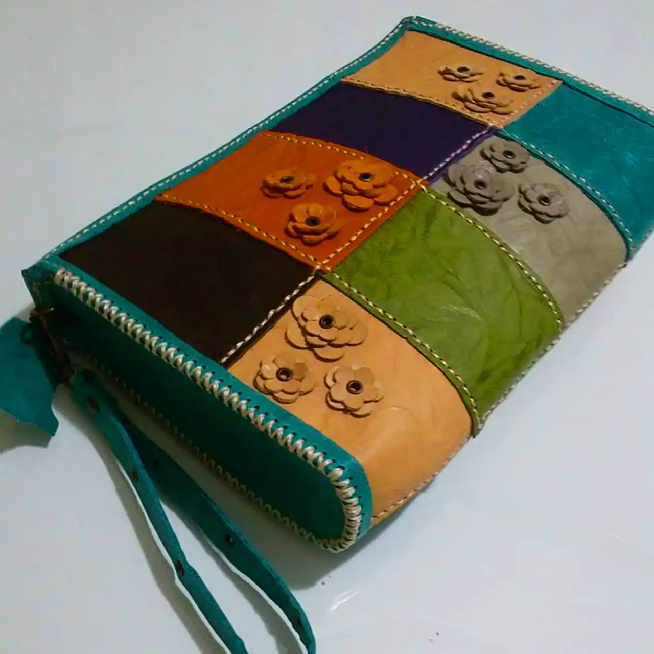 کیف دست دوز چرمی