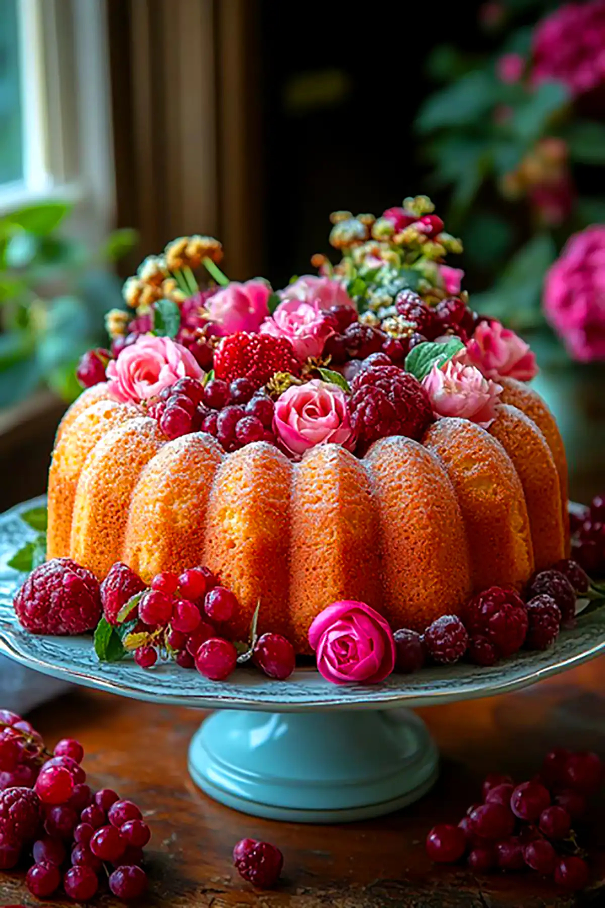 دیزاین کیک وانیلی خونگی