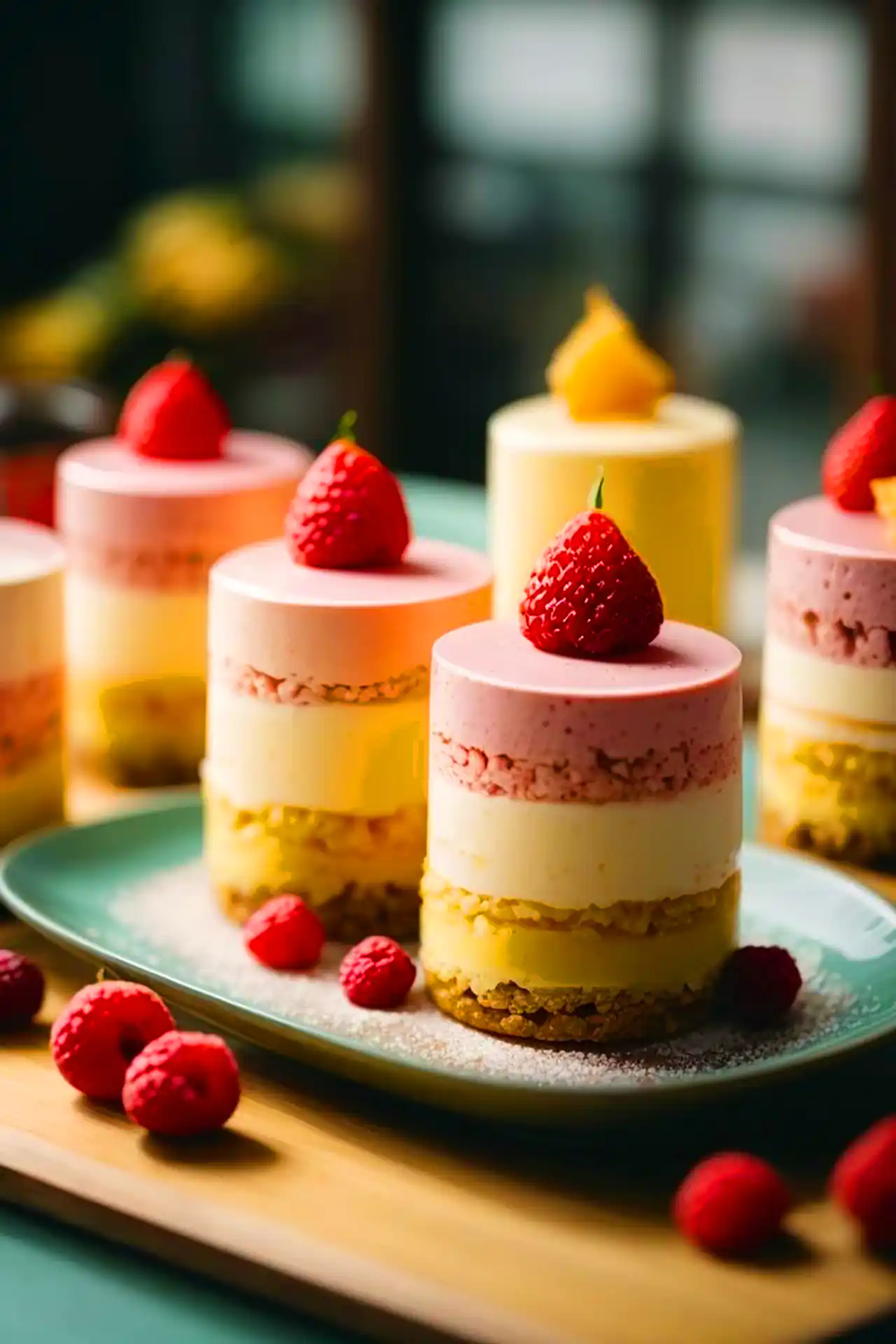 مینی کیک خوش طعم حرفه ای 