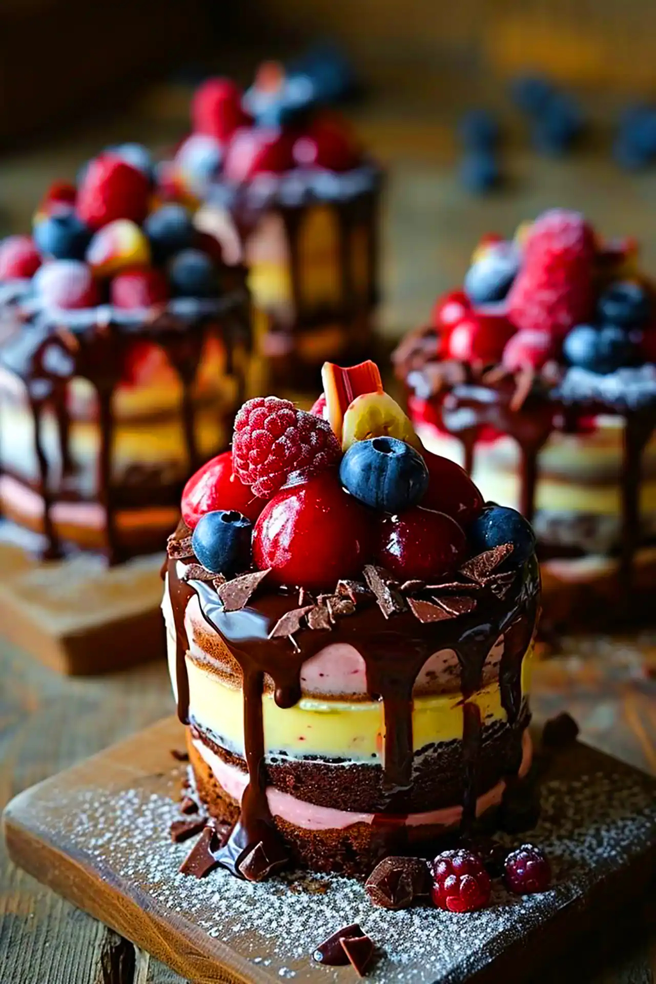 مینی کیک خوش طعم حرفه ای 