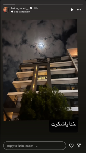 تاریخ وبگردی | آپارتمان فوق جذاب فریبا نادری / نمای بیرون در شمال تهران