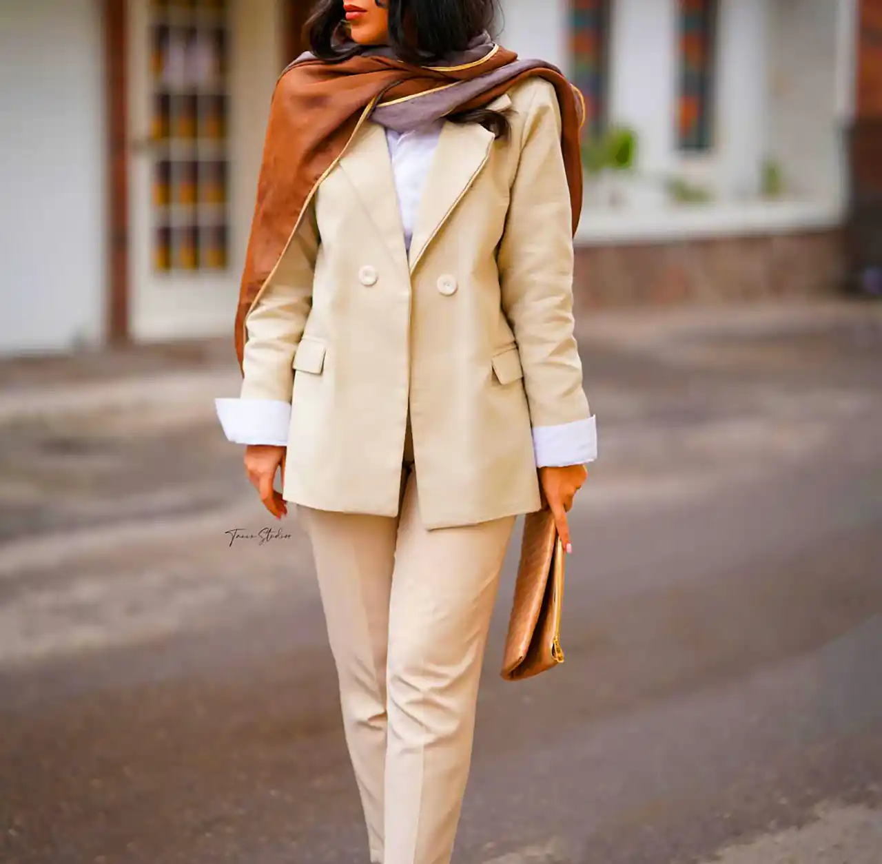 کت زنانه کار شده شیک