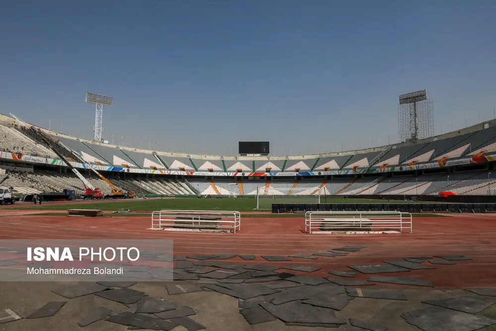 بازسازی ورزشگاه آزادی