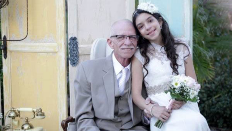 مردی که برای دخترش عروسی گرفت