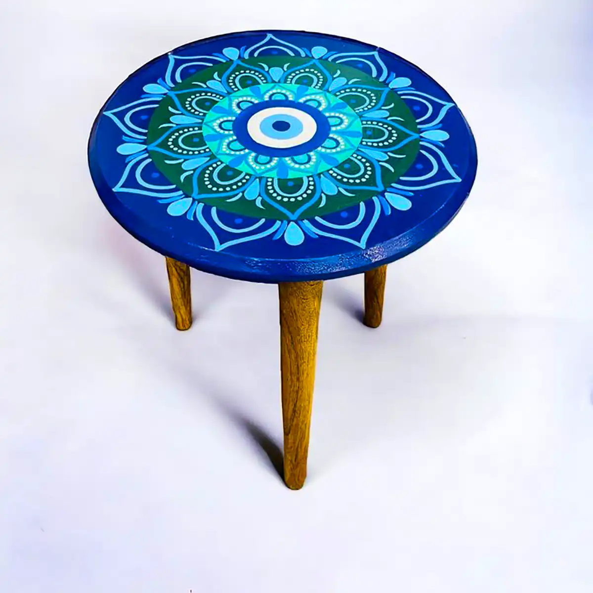 میز عسلی کاشی کاری