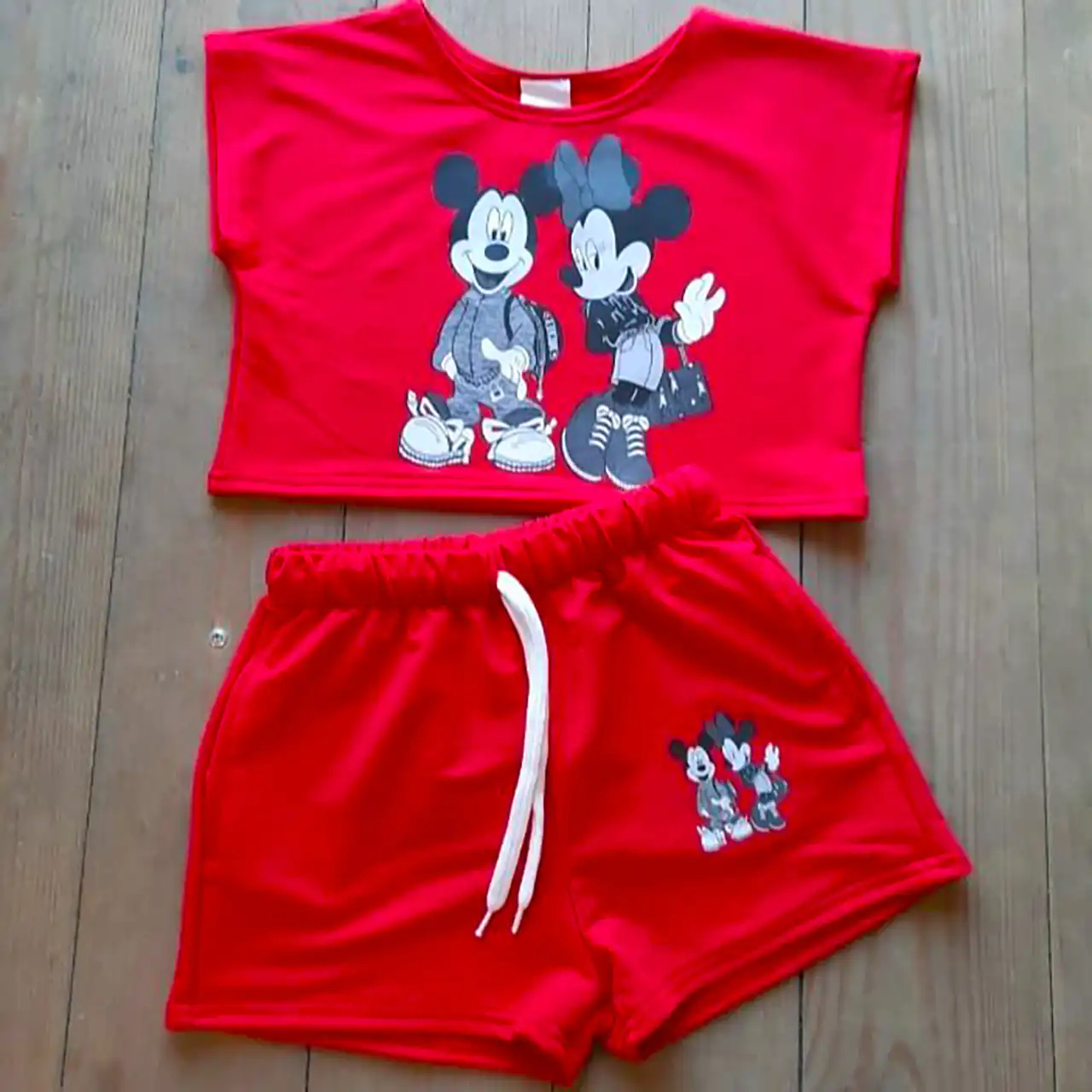 پیراهن شلوار میکی موس