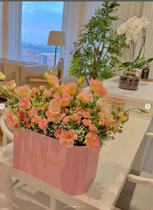 عکس ها/ دکور خانه میترا رفیع گلنار سریال گیلدخت یا باغ بهشتی؟/ ویوی خاص از پنجره و مبلمان پرنسسی دل آدم را میبرد