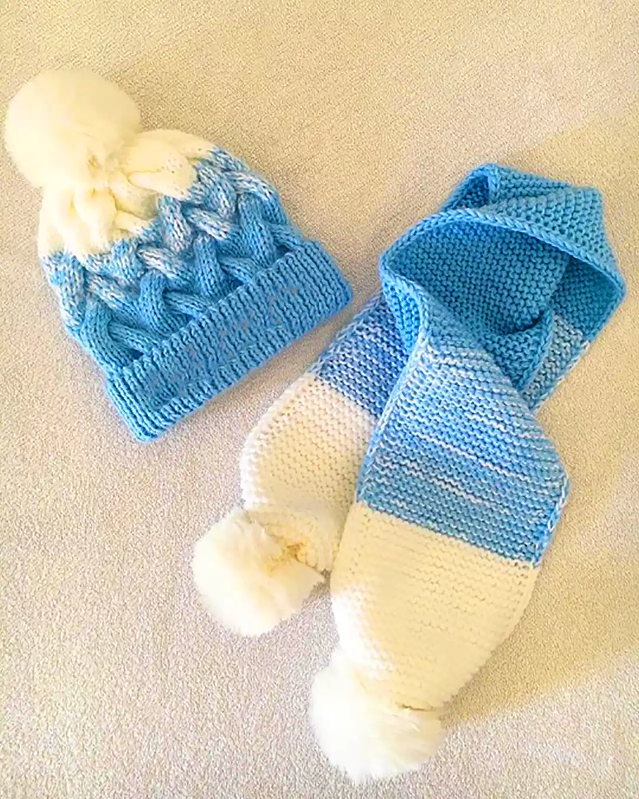 ست بافتنی برای کودک