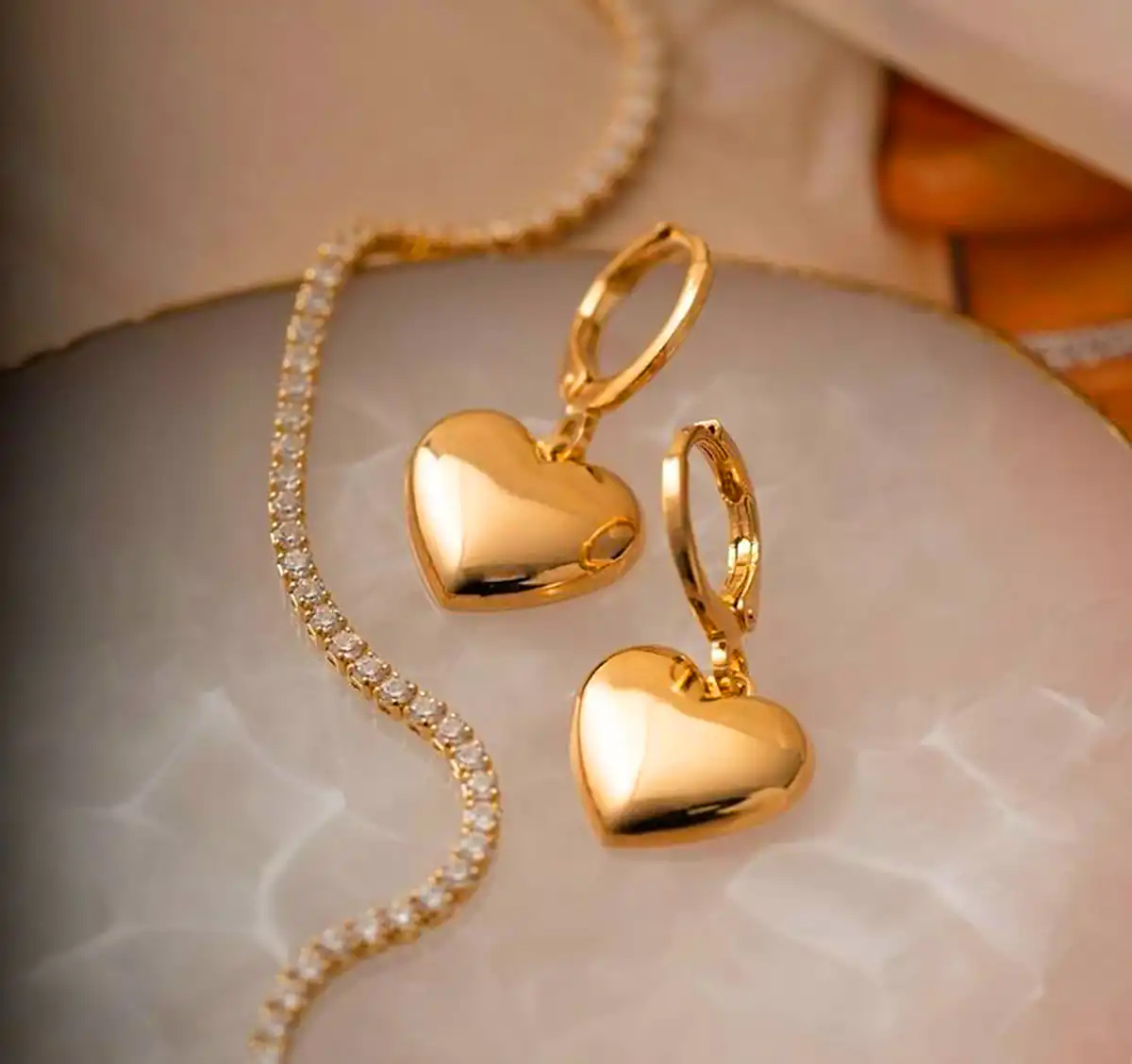 سرویس طلا شیک قلبی 