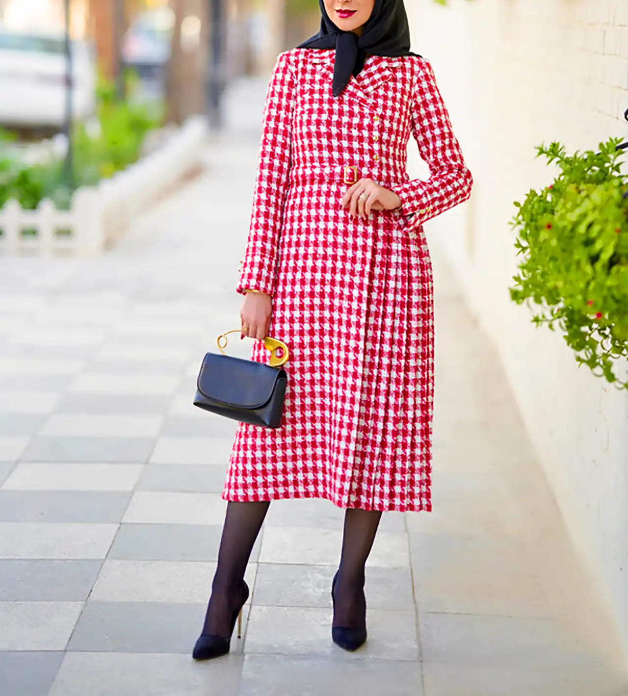 مانتو باحجاب امروزی و ترند