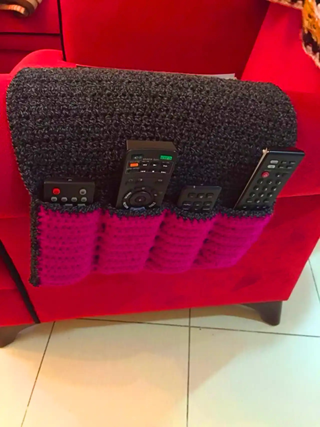 جاکنترلی قلاب بافی زیبا