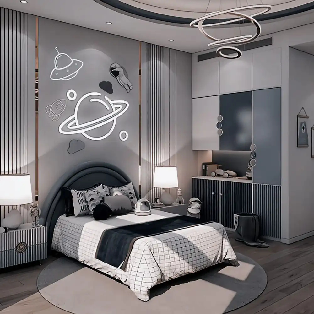 ایده دکوراسیون اتاق خواب پسرانه