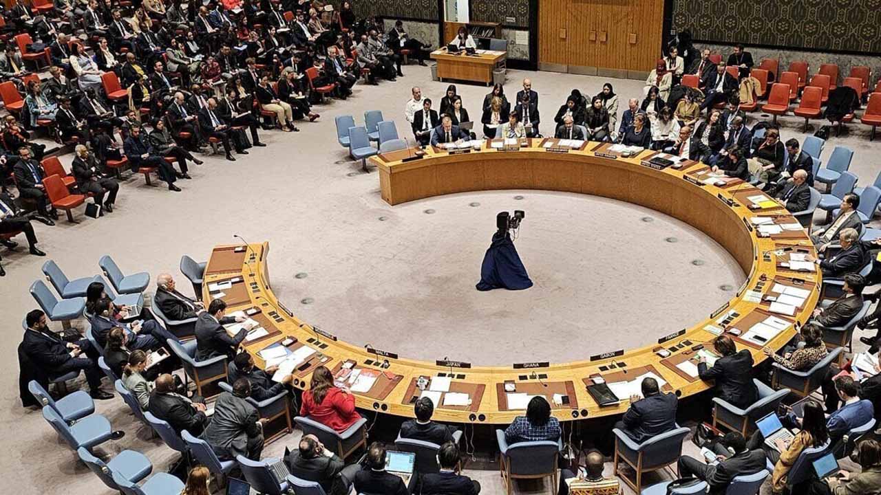 نشست شورای امنیت سازمان ملل در باره آتش بس در جنگ غزه