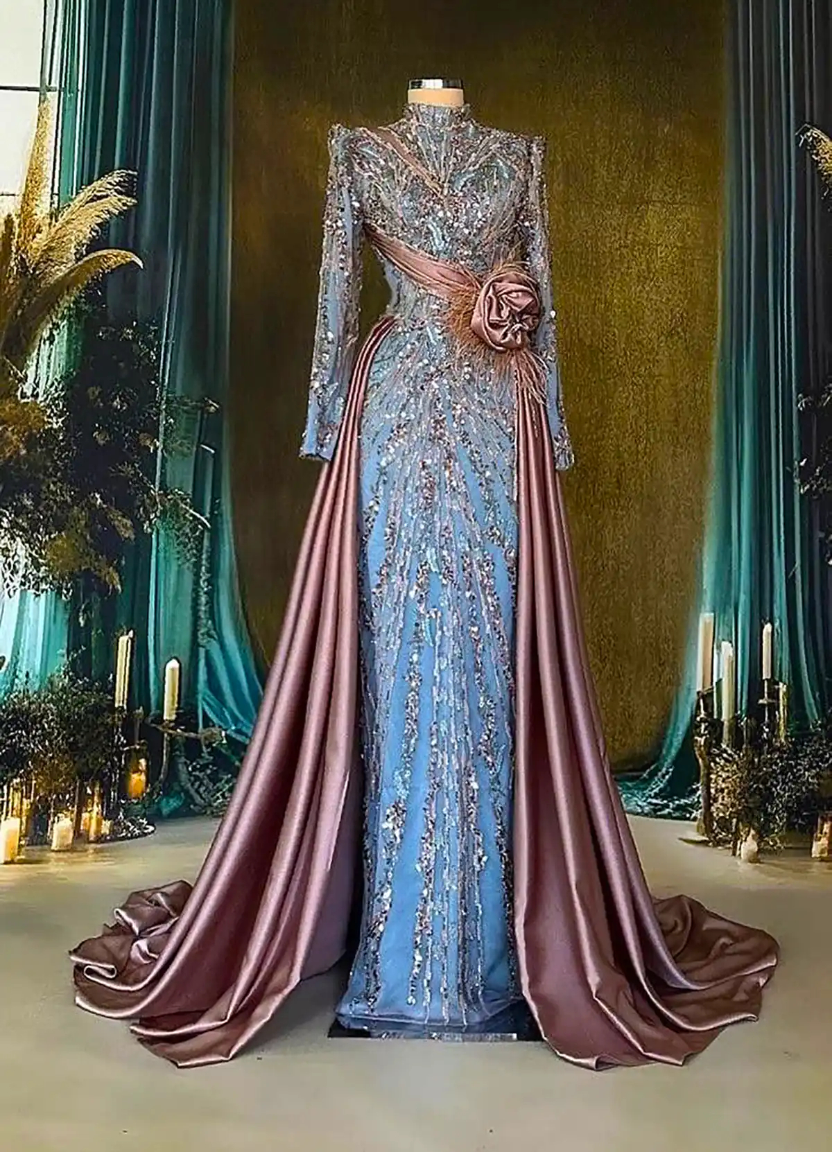 پیراهن حنابندان شیک و زیبا
