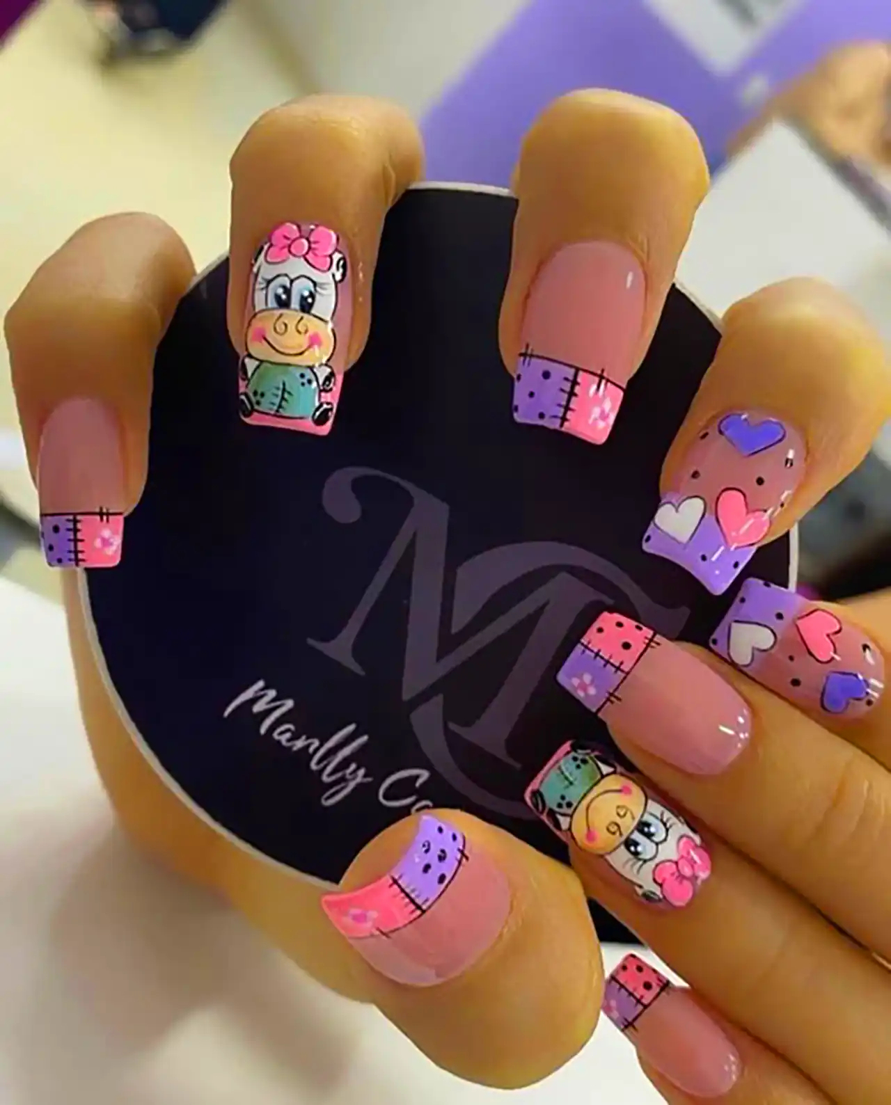 دیزاین ناخن فانتزی