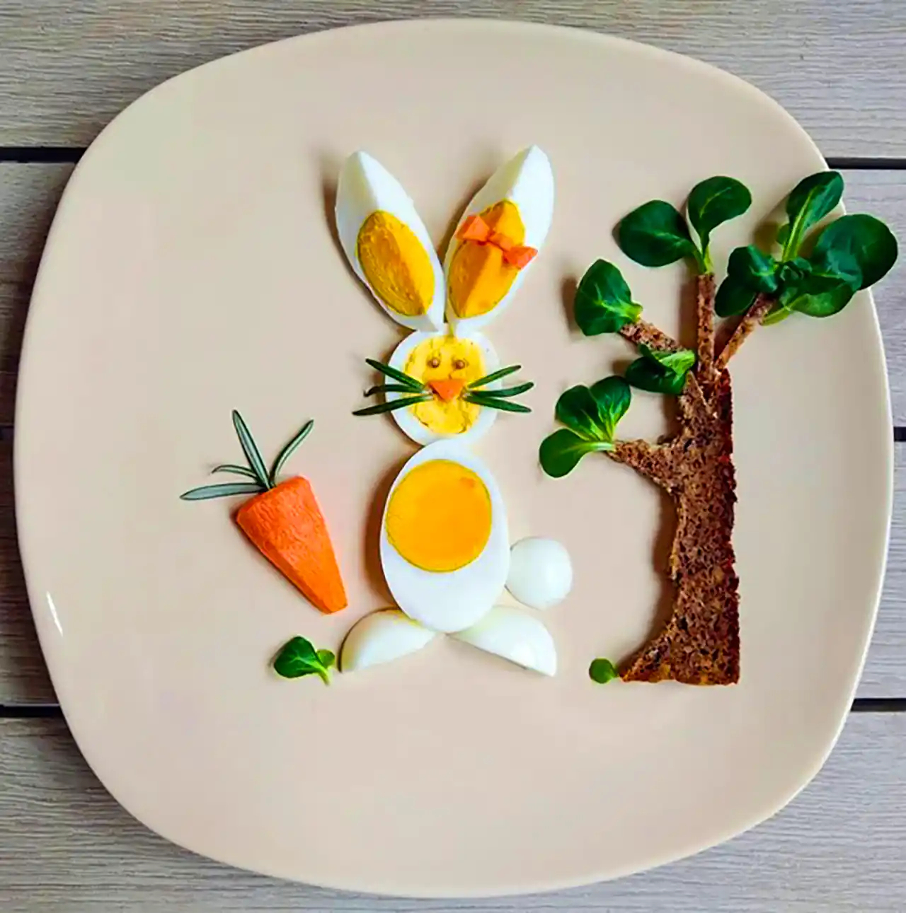 بشقاب صبحانه اشتها برانگیز کودکان