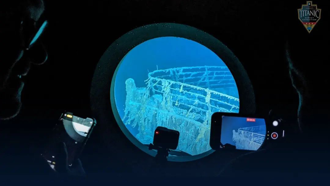 لاشه کشتی تایتانیک در اعماق اقیانوس6