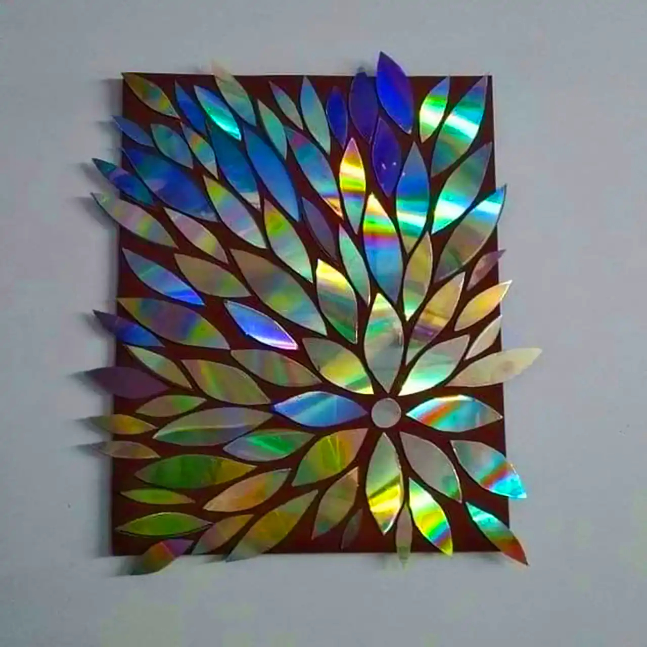 دکور با سی دی های قدیمی