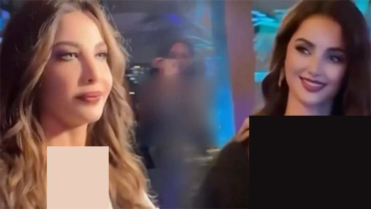 فیلم تحقیر مه لقا جابری توسط نانسی عجرم !  زیباترین دختر ایرانی شوکه شد |  رکنا | پلیکان