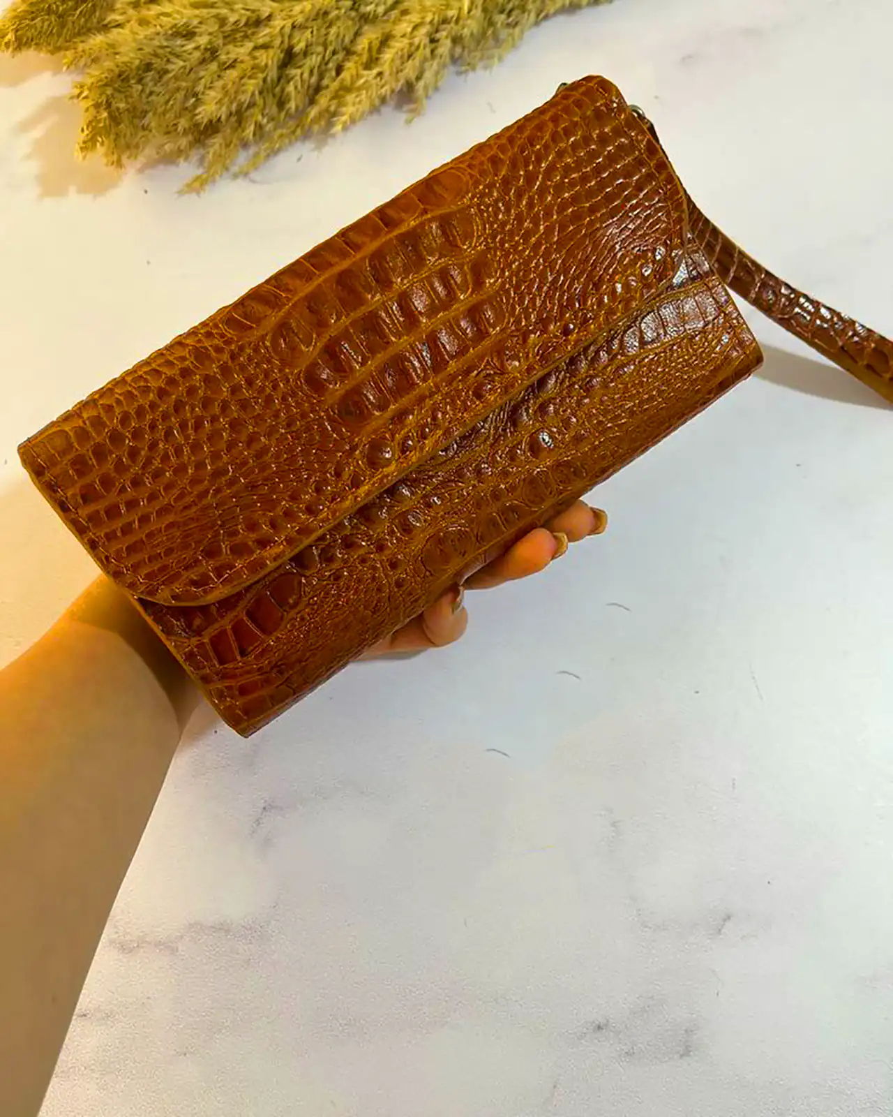 کیف پول چرم دست دوز