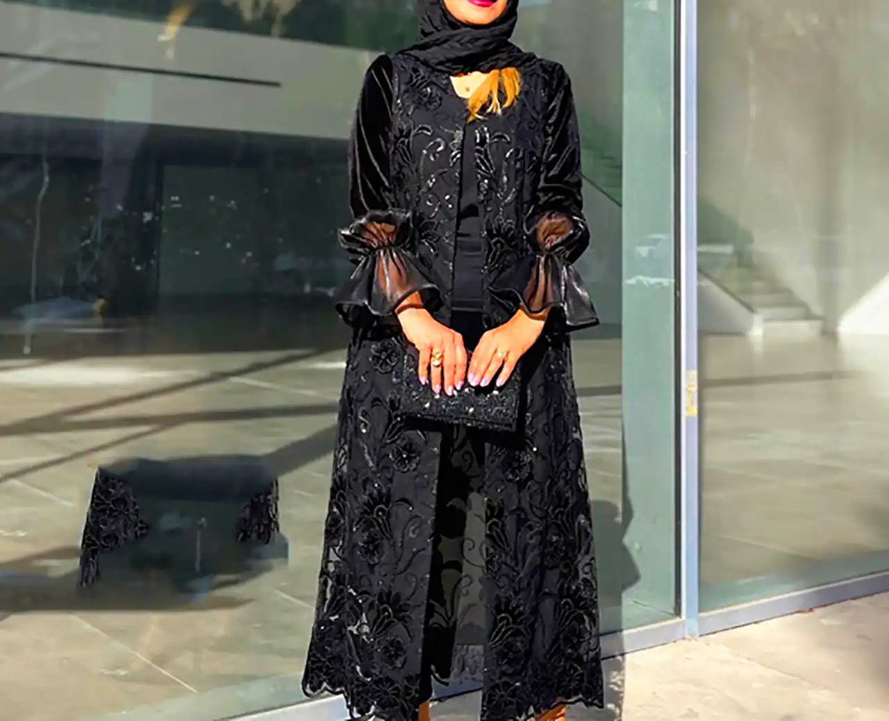 مانتو ساده و خیلی شیک 