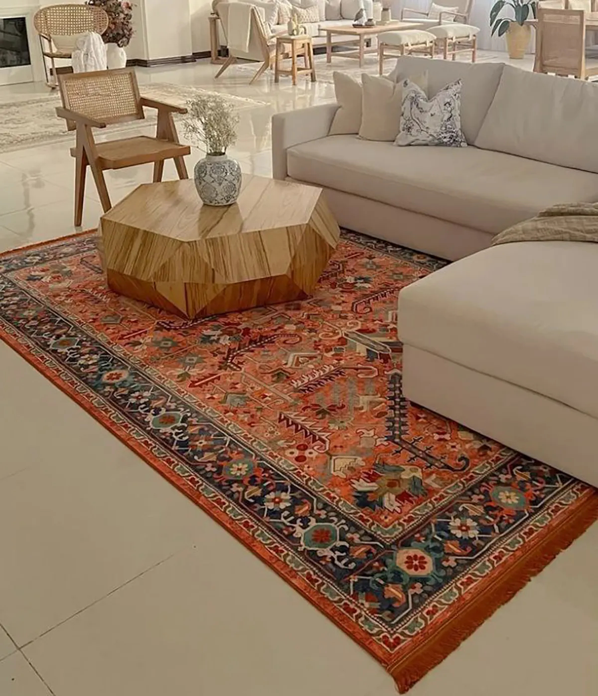 مدل فرش اتاق نشیمن 