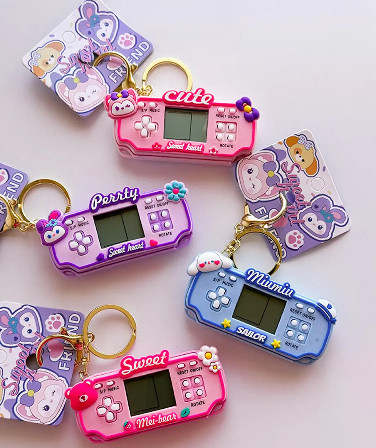 جاکلیدی فانتزی + زیباترین مدل های جاکلیدی فانتزی تولید امسال بسیار کیوت