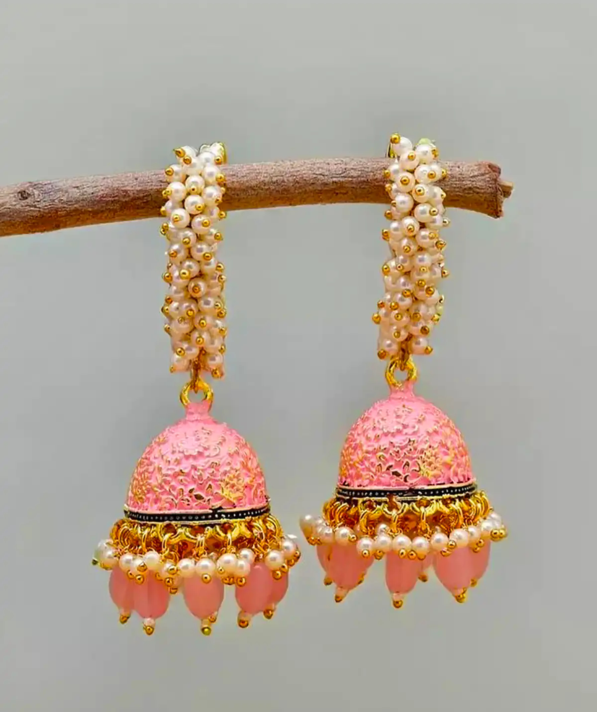 گوشواره هندی خوش رنگ