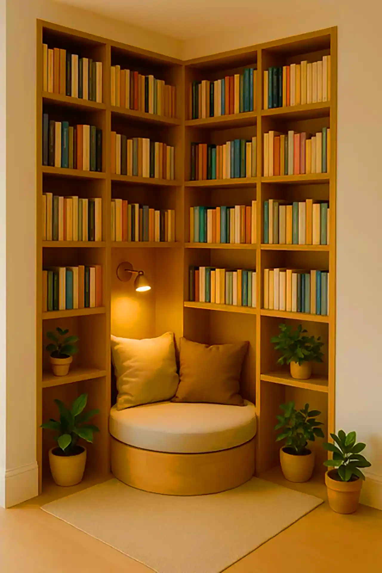 انواع دکور کتابخانه کاربردی