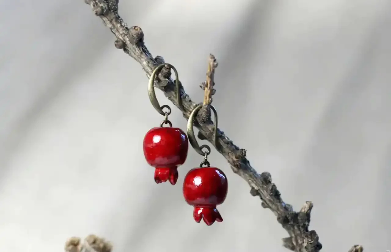 مدل گوشواره شب یلدا + زیباترین مدل های گوشواره مخصوص شب یلدای امسال