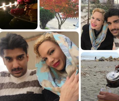 پسر ناصر عبداللهی و عروسش