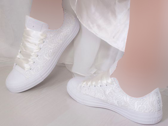 کفش اسپرت و راحت برای عروس