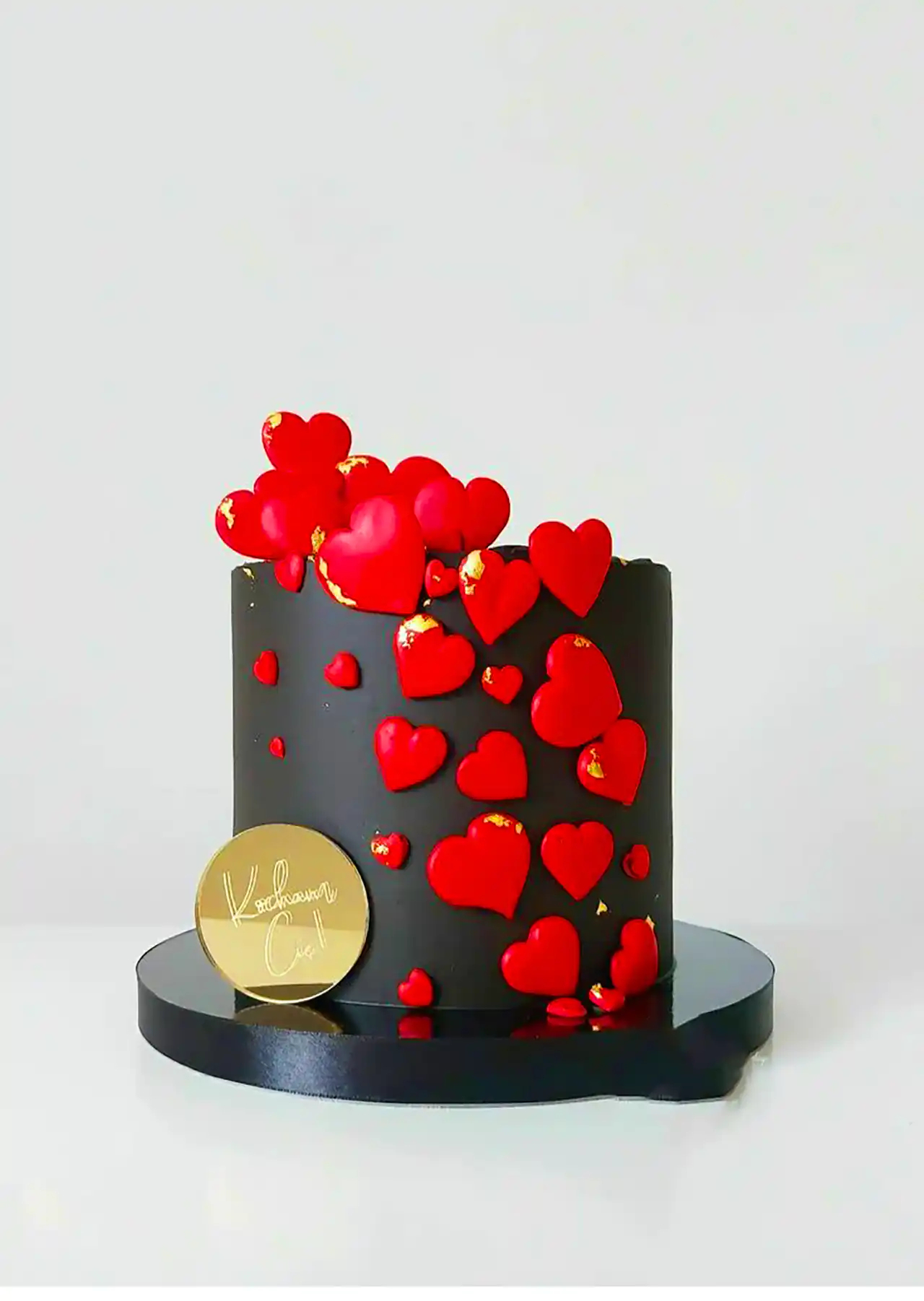 کیک تولد قلبی