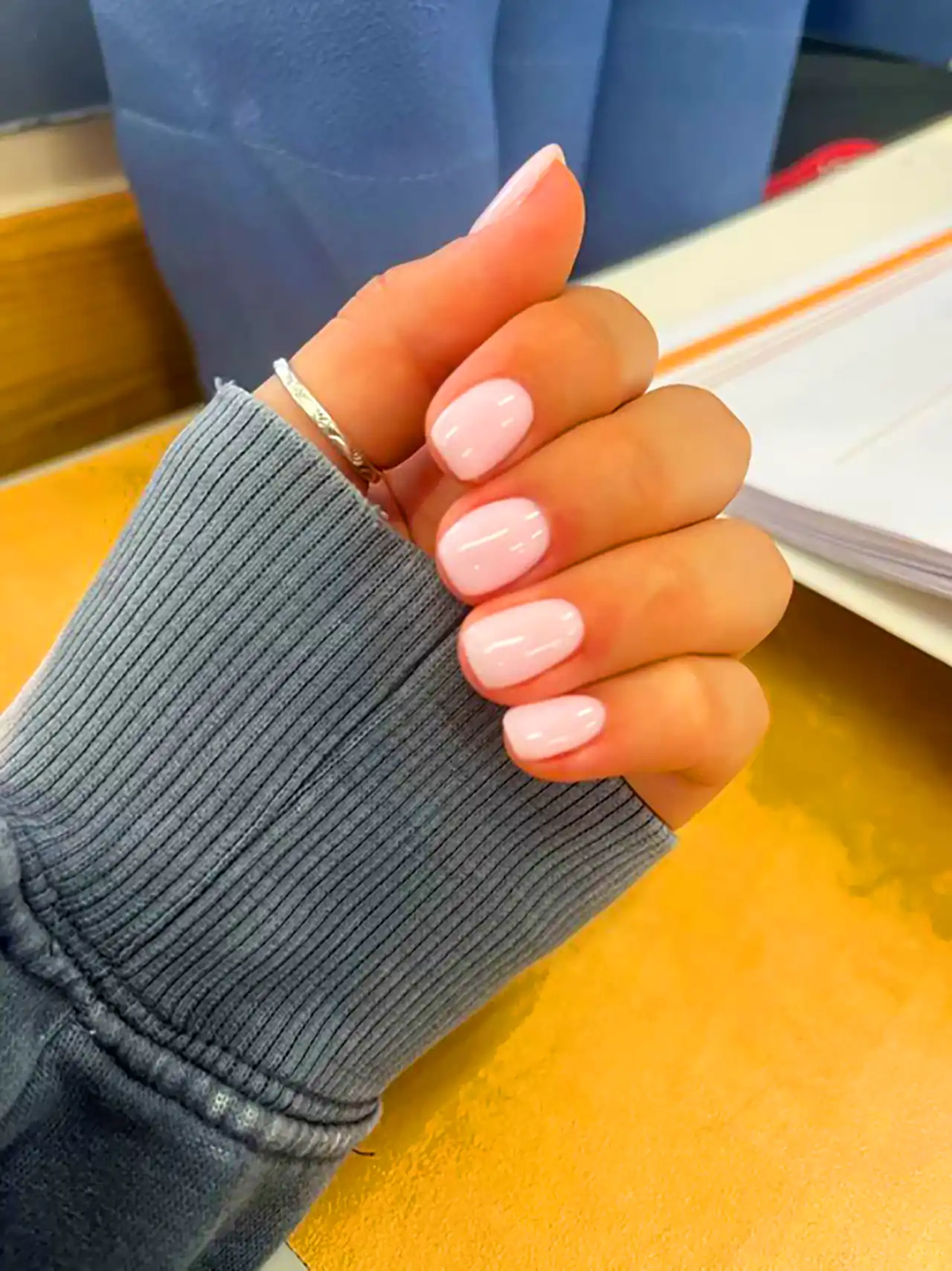 مدل ناخن کوتاه و ظریف 