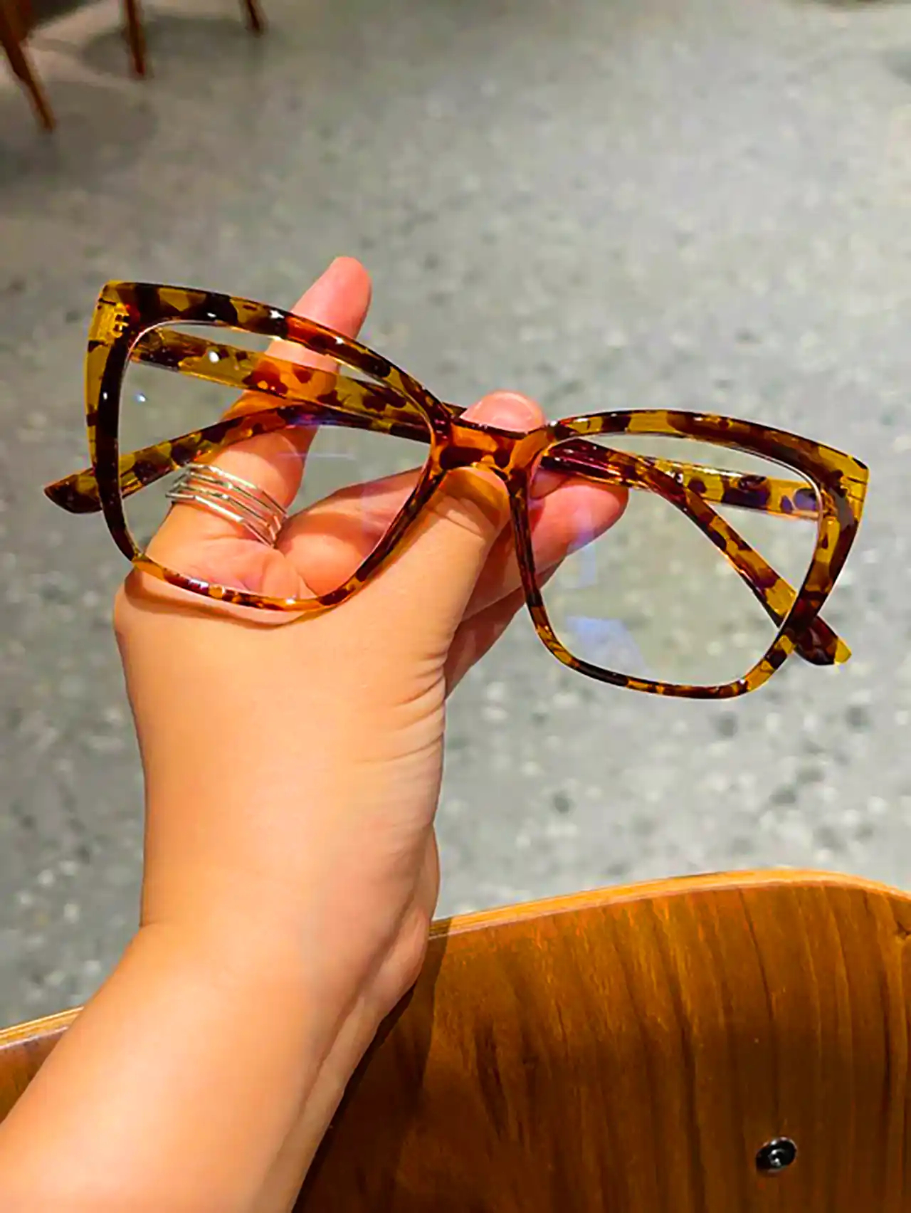 عینک قاب کائوچویی فشن