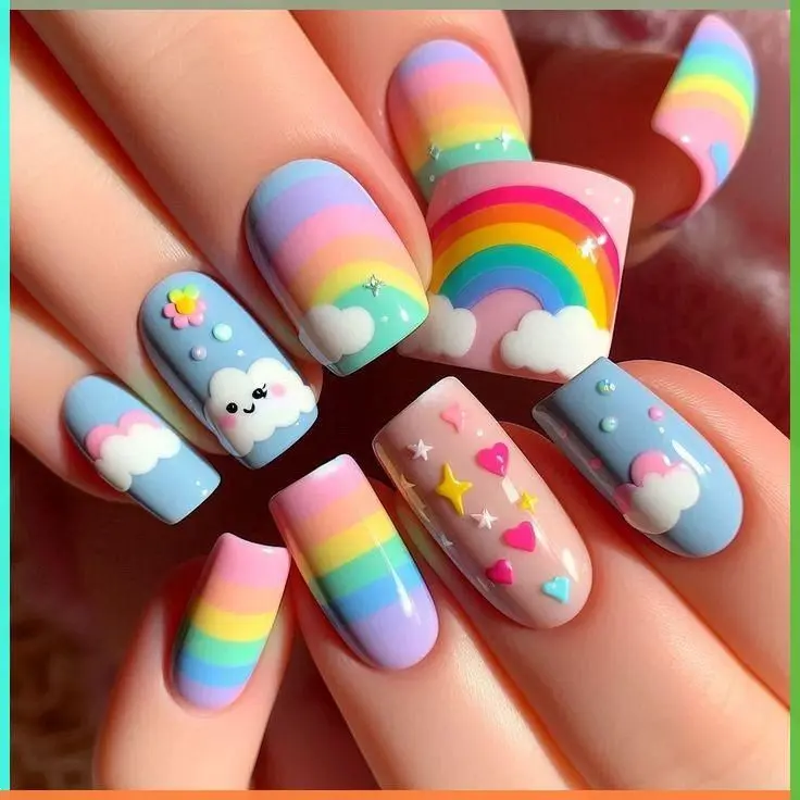 مدل ژلیش | ۳۰ مدل ژلیش ناخن دخترانه شیک و جدید ۱۴۰۴ که هر سلیقهای رو جذب میکنه! (خاص، فانتزی، کیوت، ساده، تابستانی و عروسکی)