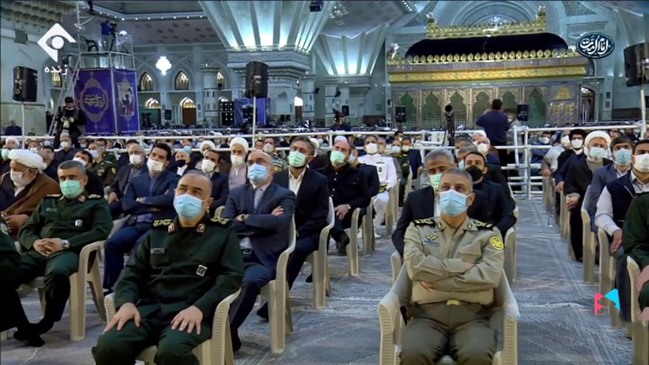 حضور مقامات لشکری و کشوری در سی و سومین سالگرد ارتحال امام خمینی (ره)