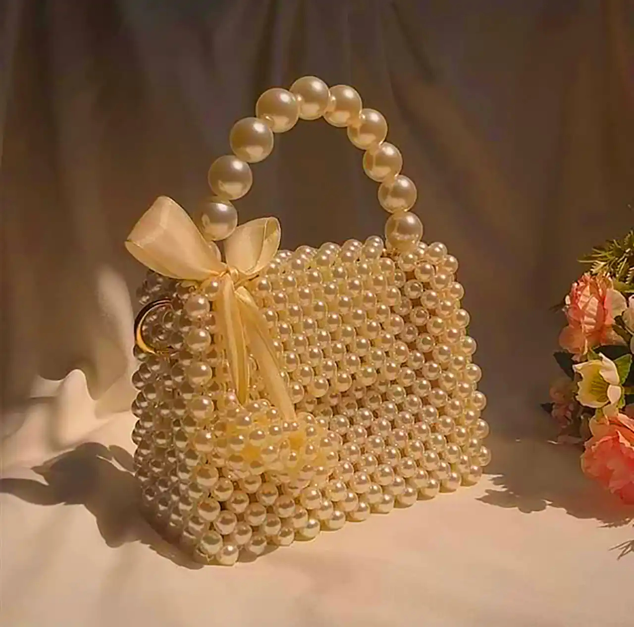 کیف شیک مرواریدی 