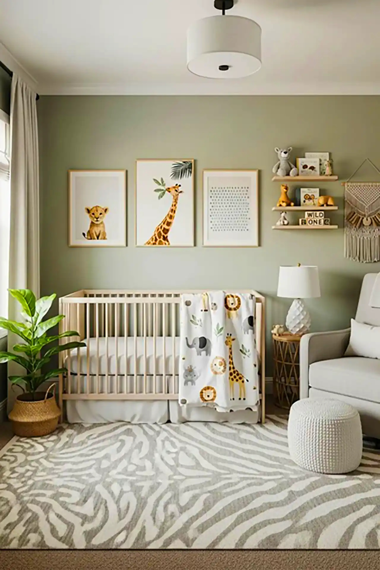 دیزاین مدرن اتاق نوزاد 