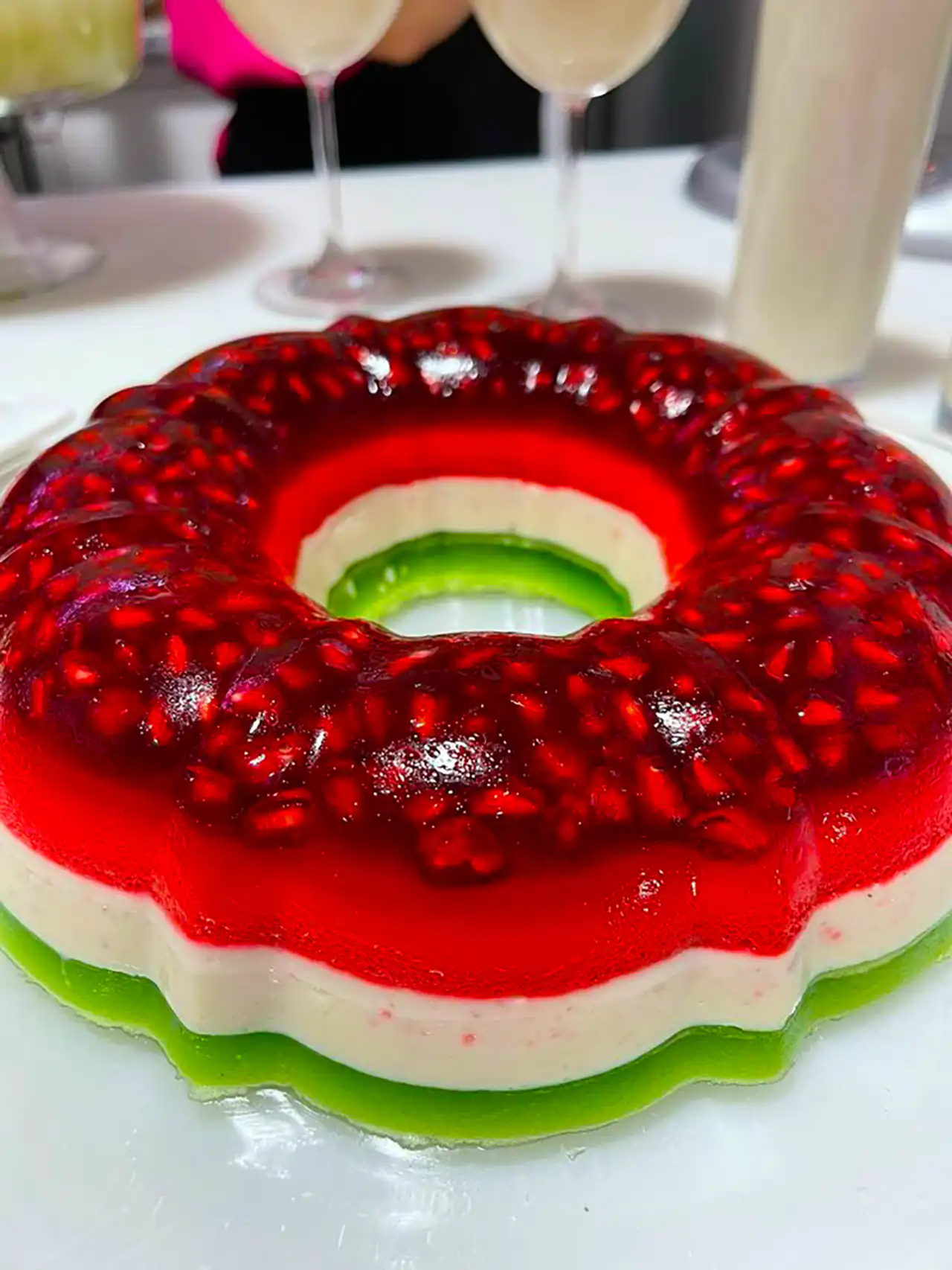 دسر ژله ای پاییزی جذاب