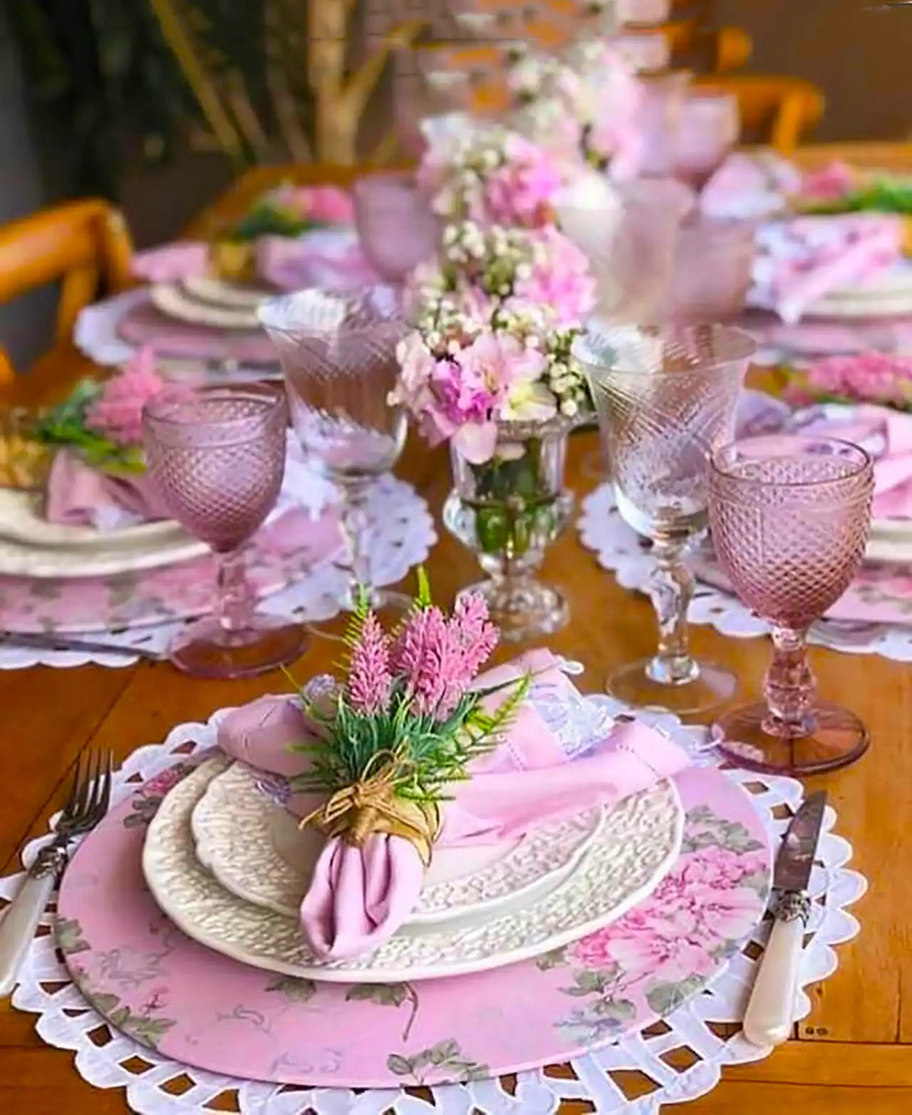 دستمال بشقاب برای پذیرایی