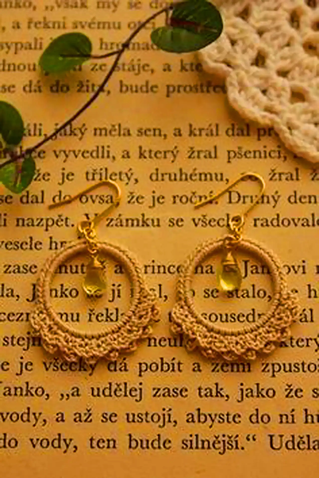 گوشواره دستساز زیبا