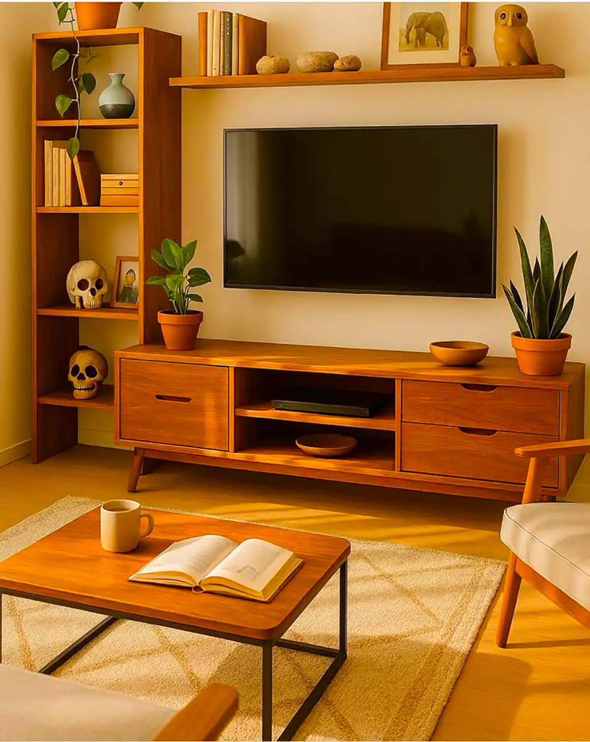 دیزاین دیوار پشت تلویزیون